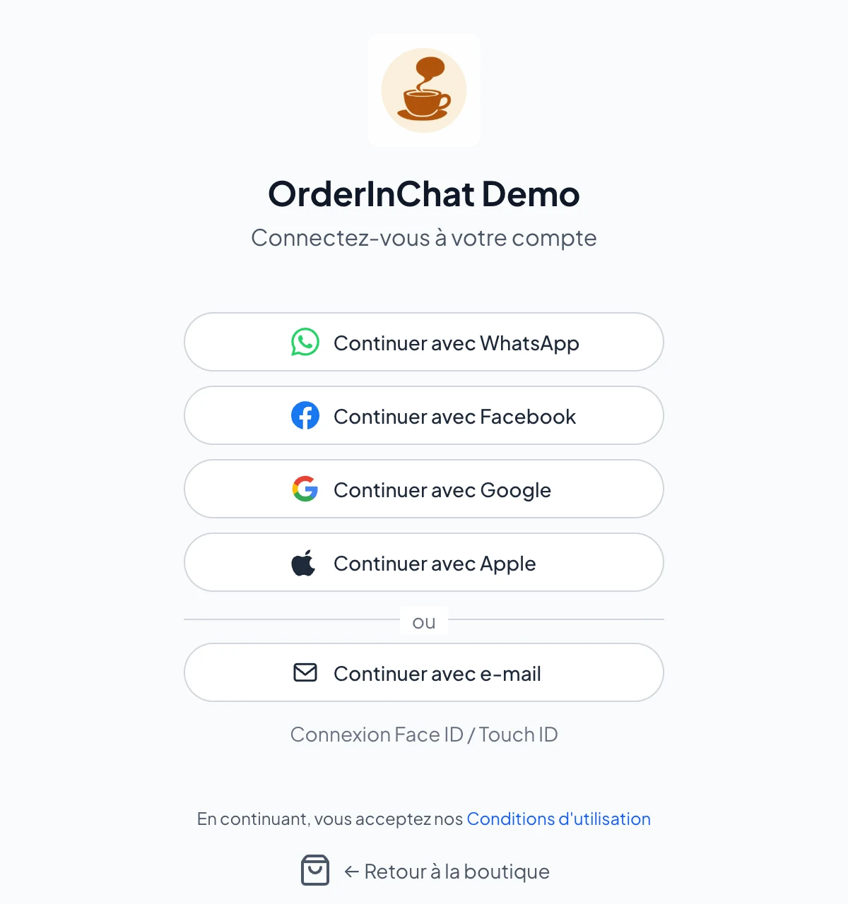 En un geste avec WhatsApp