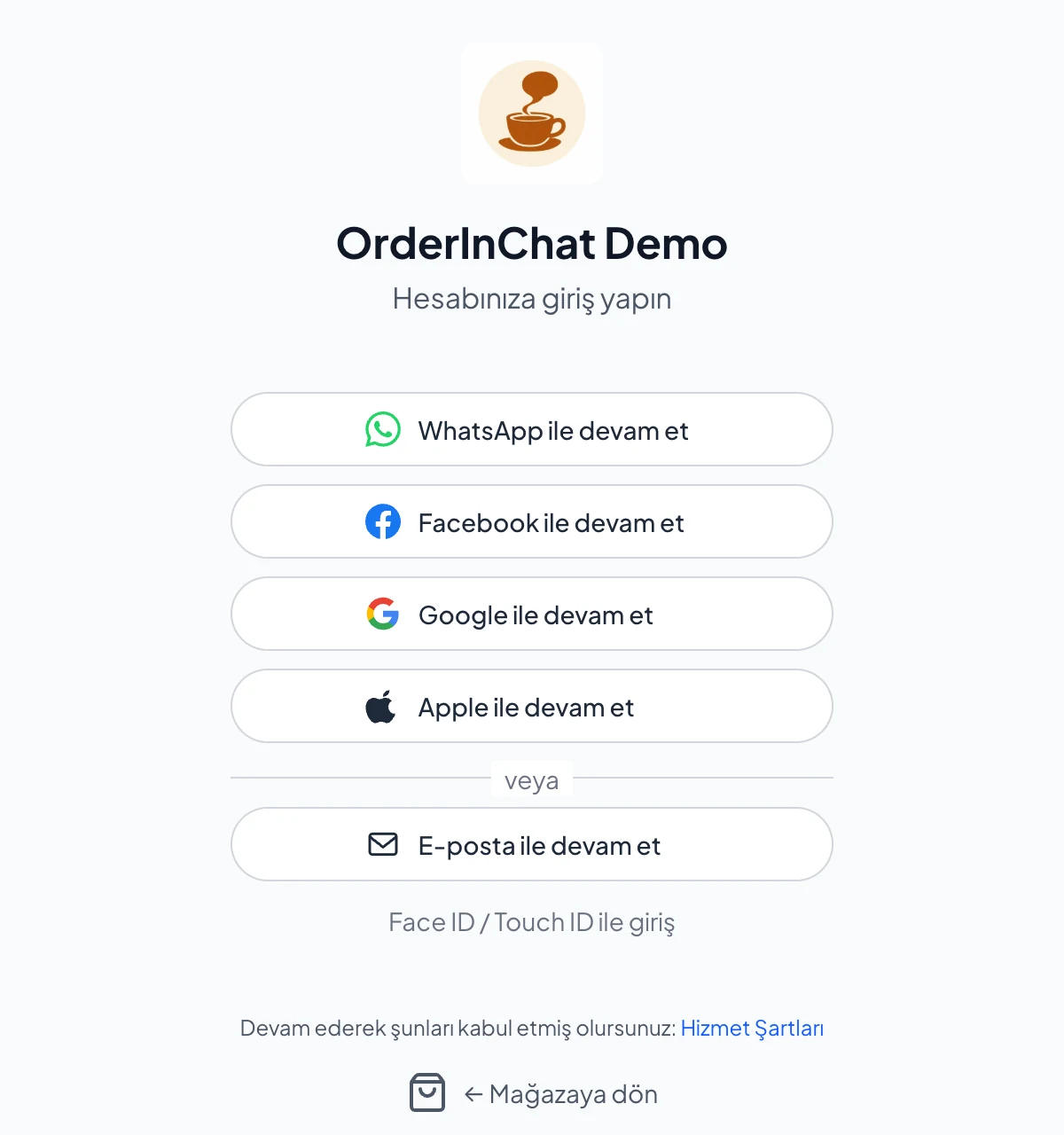 WhatsApp ile tek dokunuş